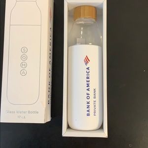 Soma Glass Water Bottle with BofA Logo